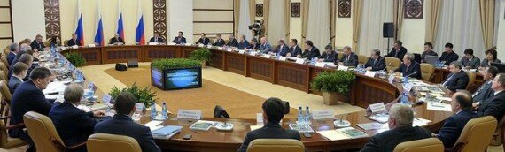 Владимир Путин провёл заседание президиума Государственного совета «О повышении эффективности лесного комплекса Российской Федерации».