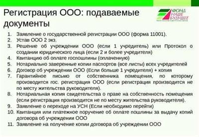 Как самостоятельно подать документы для регистрации ООО?