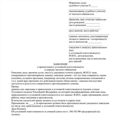 Подача заявления о клевете в полицию, прокуратуру, суд