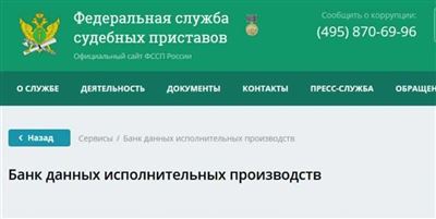 Основная информация о судебных приставах