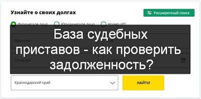 Сервисы для проверки задолженности гражданам РФ