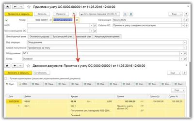 Проводки по возврату товаров в программном обеспечении