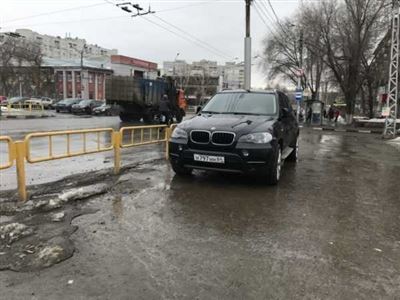Неправильная парковка и штраф 3000 рублей